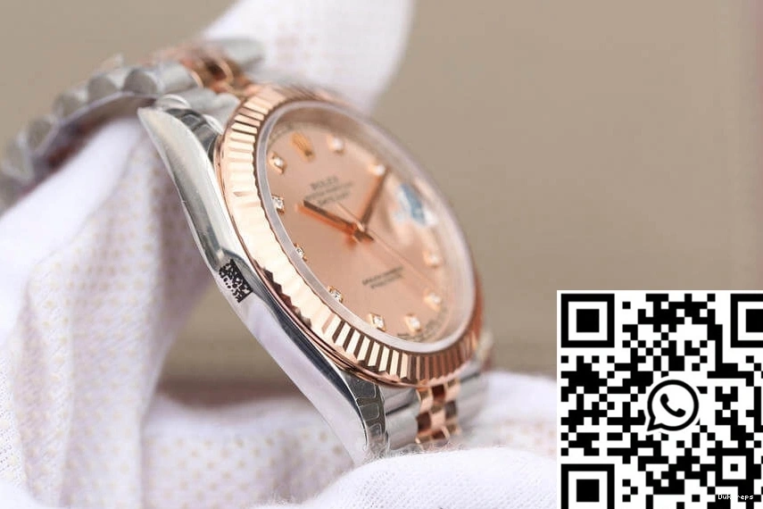 Sundust Rolex Factory Rose M126331-0008 Dial EW Datejust Gold 1218